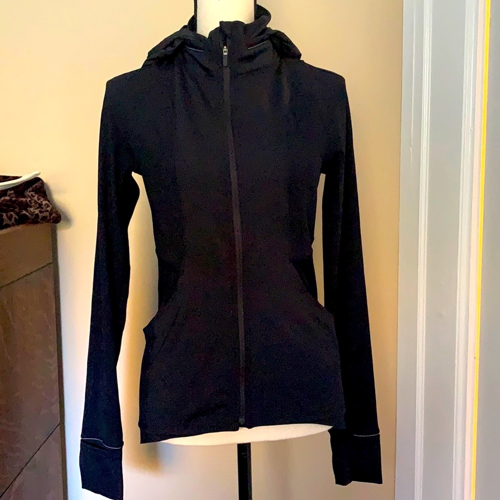 Lululemon reflective running jacket.